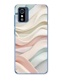 Чохол для ZTE Blade L9 з картинкою «Пастельні ніжні хвилі»
