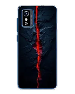 Чохол для ZTE Blade L9 з картинкою «Червона лавова тріщина»
