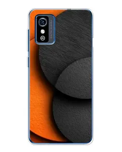Чохол для ZTE Blade L9 з картинкою «Геометрія помаранчевих кіл»