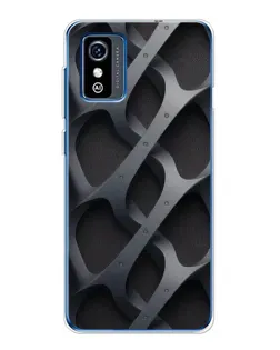 Чохол для ZTE Blade L9 з картинкою «Об'ємне сіре плетіння»