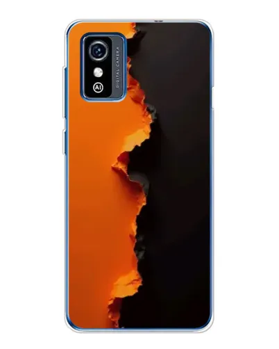 Чохол для ZTE Blade L9 з картинкою «Помаранчевий розлом» Чохол для ZTE Blade L9 з картинкою «Помаранчевий розлом»