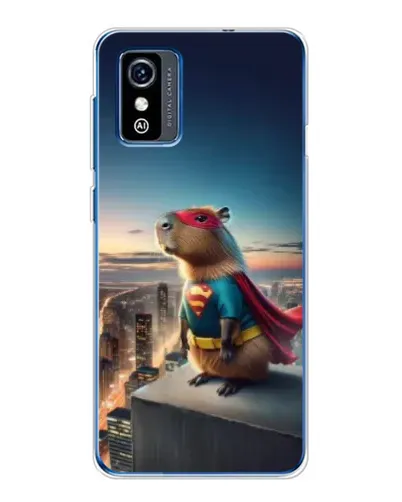 Чехол для ZTE Blade L9 с картинкой «Капи-мен супергерой»