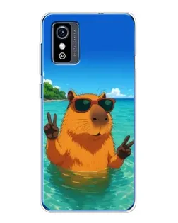 Чохол для ZTE Blade L9 з картинкою «Морська капібара» Чохол для ZTE Blade L9 з картинкою «Морська капібара»