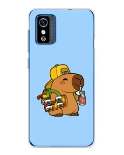 Чохол для ZTE Blade L9 з картинкою «Капібара на скейті» Чохол для ZTE Blade L9 з картинкою «Капібара на скейті»