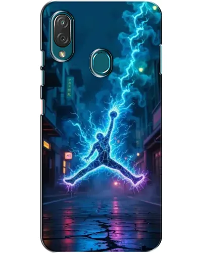 Чехол для ZTE Blade V10 Vita с картинкой «Jordan Gold Jumpman»