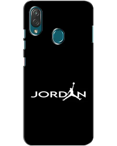 Чехол для ZTE Blade V10 Vita с картинкой «Jordan White Logo»