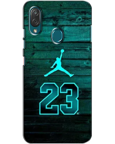 Чехол для ZTE Blade V10 Vita с картинкой «Jordan Cyan 23»