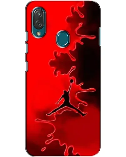 Чехол для ZTE Blade V10 Vita с картинкой «Jordan Red Smoke»