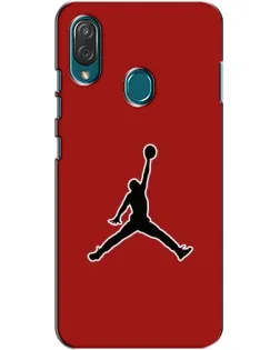 Чехол для ZTE Blade V10 Vita с картинкой «Jordan Red Back»