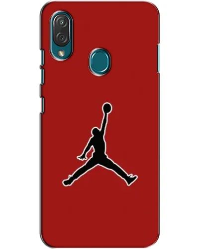 Чехол для ZTE Blade V10 Vita с картинкой «Jordan Red Back»