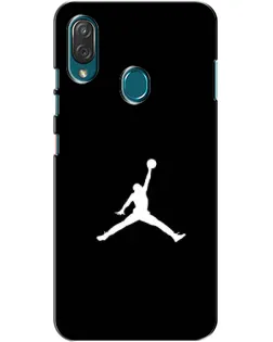 Чехол для ZTE Blade V10 Vita с картинкой «Jordan Silhouette»