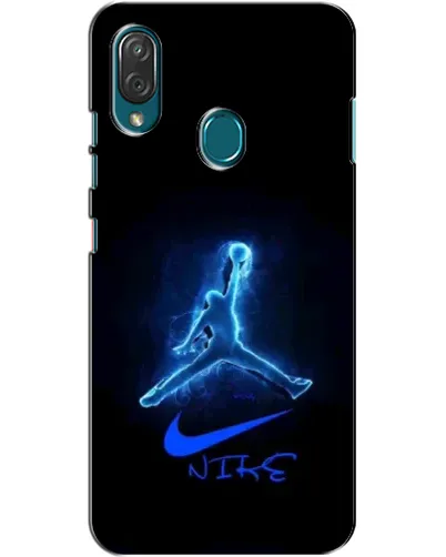 Чехол для ZTE Blade V10 Vita с картинкой «Jordan Neon Blue»