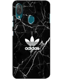 Чехол для ZTE Blade V10 Vita с картинкой «Белый мрамор Adidas»