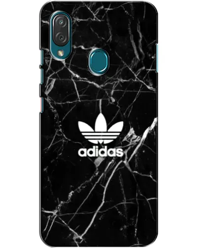 Чехол для ZTE Blade V10 Vita с картинкой «Белый мрамор Adidas»