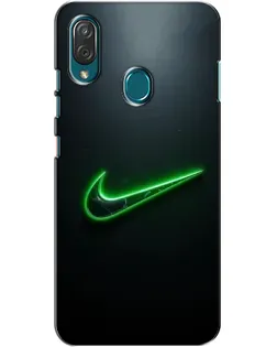 Чехол для ZTE Blade V10 Vita с картинкой «Неоновый контур Nike» Чехол для ZTE Blade V10 Vita с картинкой «Неоновый контур Nike»