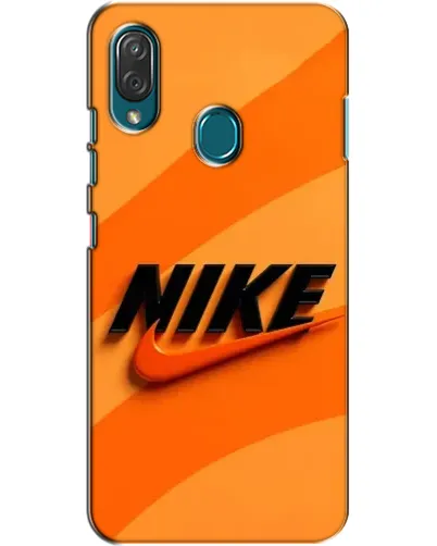 Чехол для ZTE Blade V10 Vita с картинкой «Оранжевый драйв Nike»