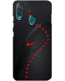 Чехол для ZTE Blade V10 Vita с картинкой «Абстрактный дизайн Nike»