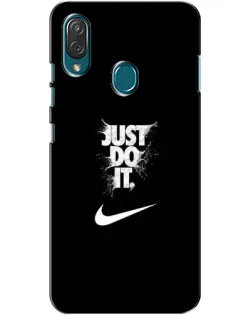 Чехол для ZTE Blade V10 Vita с картинкой «Текстовый принт Nike»