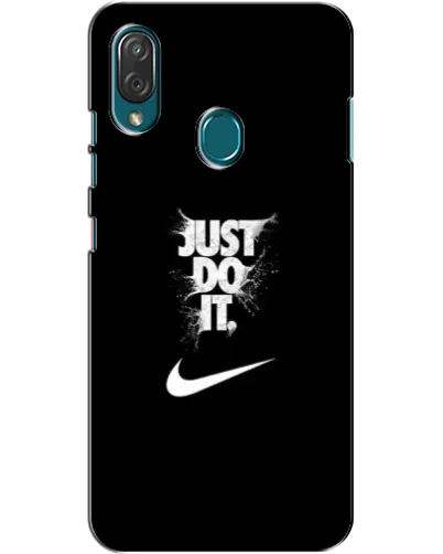 Чехол для ZTE Blade V10 Vita с картинкой «Текстовый принт Nike»