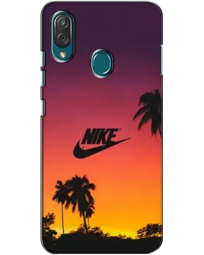 Чехол для ZTE Blade V10 Vita с картинкой «Nike на закате солнца»