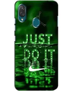 Чехол для ZTE Blade V10 Vita с картинкой «Зеленый неоновый Nike»