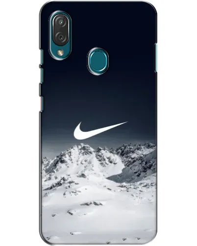 Чехол для ZTE Blade V10 Vita с картинкой «Nike — зимние горы»