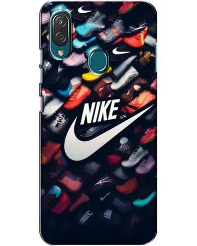 Чехол для ZTE Blade V10 Vita с картинкой «Коллекция кроссовок Nike»