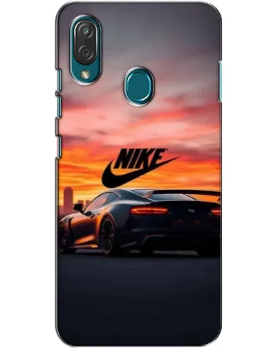 Чехол для ZTE Blade V10 Vita с картинкой «Nike и суперкар»