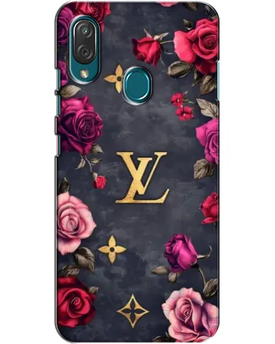 Чехол для ZTE Blade V10 Vita с картинкой «Цветочный Louis Vuitton»