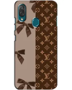 Чехол для ZTE Blade V10 Vita с картинкой «Louis Vuitton — банты»
