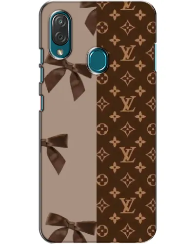Чехол для ZTE Blade V10 Vita с картинкой «Louis Vuitton — банты»