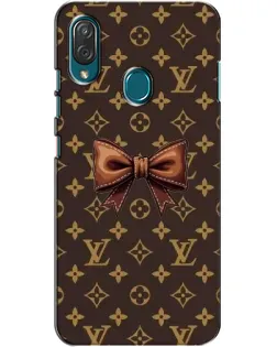 Чехол для ZTE Blade V10 Vita с картинкой «LV с бантом»