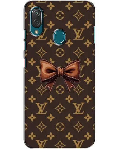 Чехол для ZTE Blade V10 Vita с картинкой «LV с бантом»