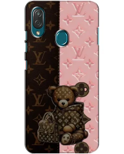 Чехол для ZTE Blade V10 Vita с картинкой «Мишка в стиле LV»