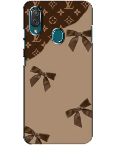 Чехол для ZTE Blade V10 Vita с картинкой «LV — кофейный атлас»