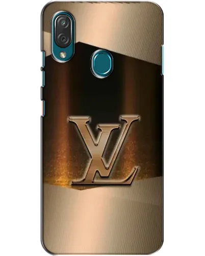 Чехол для ZTE Blade V10 Vita с картинкой «LV — золотое сияние»