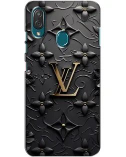 Чехол для ZTE Blade V10 Vita с картинкой «Кожаная текстура LV»