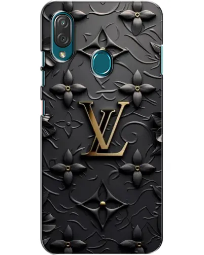 Чехол для ZTE Blade V10 Vita с картинкой «Кожаная текстура LV»