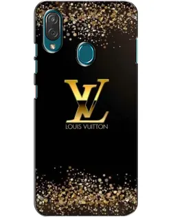 Чехол для ZTE Blade V10 Vita с картинкой «LV — золотые искры»