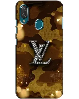 Чехол для ZTE Blade V10 Vita с картинкой «Камуфляжный Louis Vuitton»