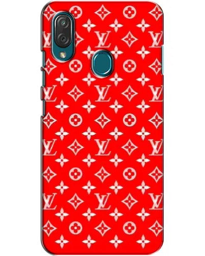 Чехол для ZTE Blade V10 Vita с картинкой «Яркий паттерн LV»