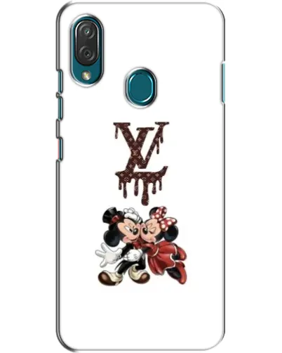 Чехол для ZTE Blade V10 Vita с картинкой «LV и Микки Маус»