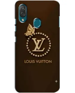 Чехол для ZTE Blade V10 Vita с картинкой «LV — золотая печать»