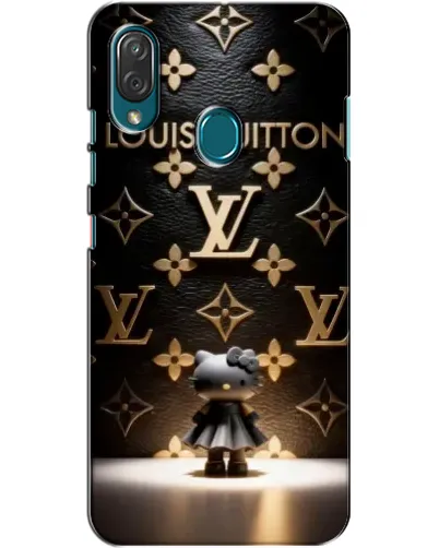 Чехол для ZTE Blade V10 Vita с картинкой «Монограмма с фигурой»