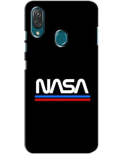 Чехол для ZTE Blade V10 Vita с картинкой «NASA — классика Red Blue»