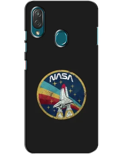 Чехол для ZTE Blade V10 Vita с картинкой «NASA — эмблема миссии»