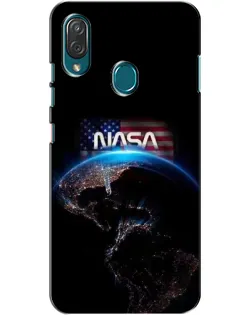 Чехол для ZTE Blade V10 Vita с картинкой «Земля из космоса NASA»