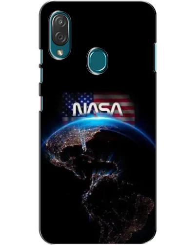 Чехол для ZTE Blade V10 Vita с картинкой «Земля из космоса NASA»
