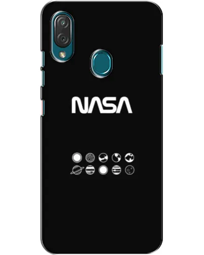Чехол для ZTE Blade V10 Vita с картинкой «NASA — технический принт»