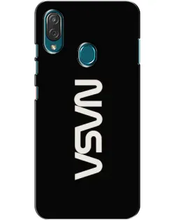 Чехол для ZTE Blade V10 Vita с картинкой «NASA — вертикальный логотип»